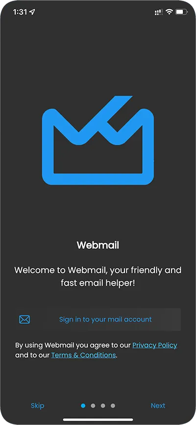 Webmail - Lite | Indus Appstore | Screenshot