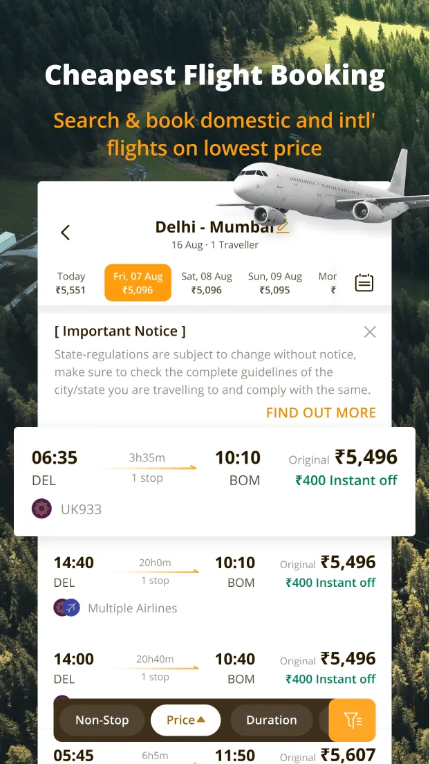 HappyEasyGo – Flights & Hotels | Indus Appstore | Screenshot