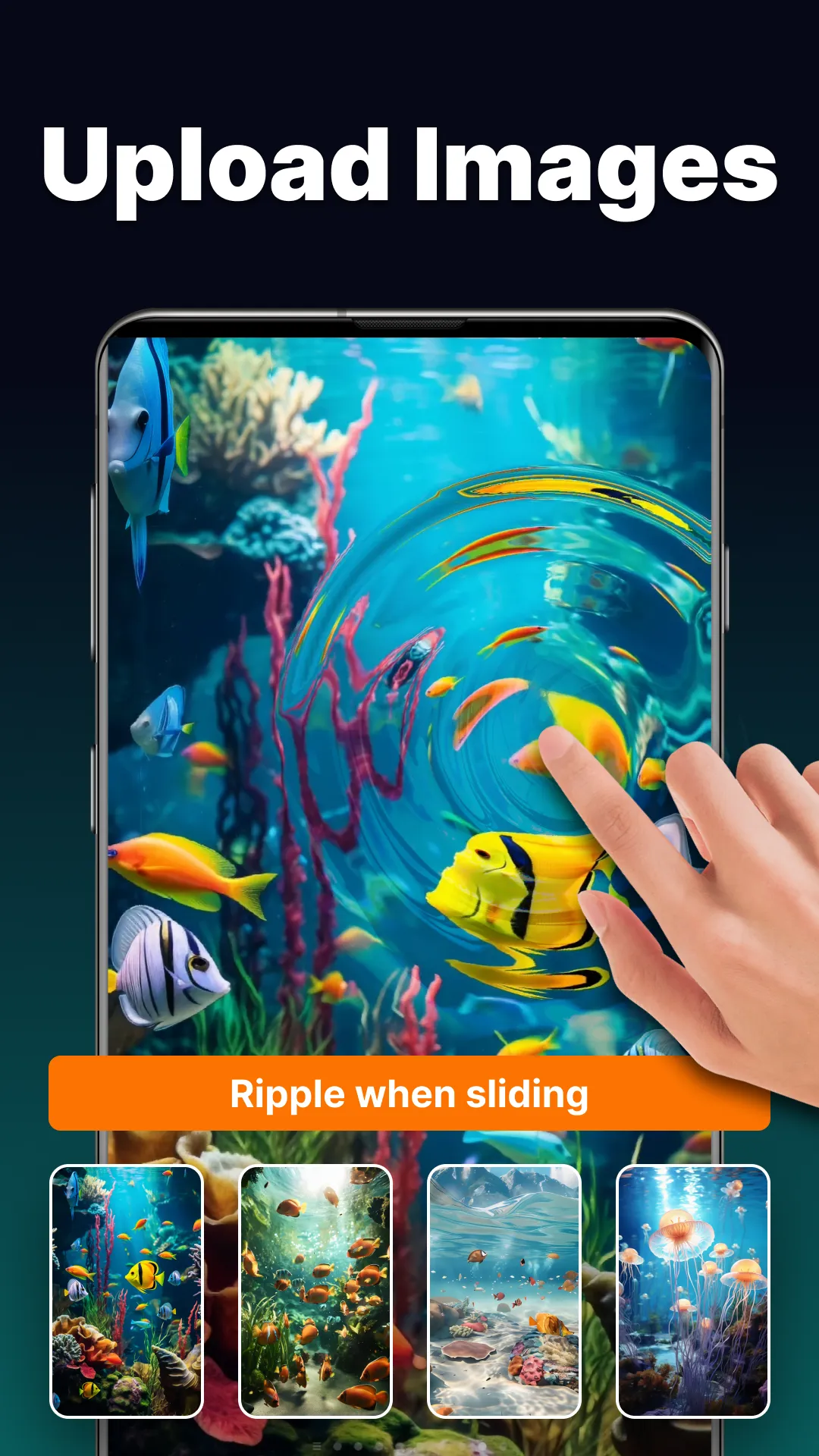 Ripple & 3D Live Wallpaper | Indus Appstore | Screenshot