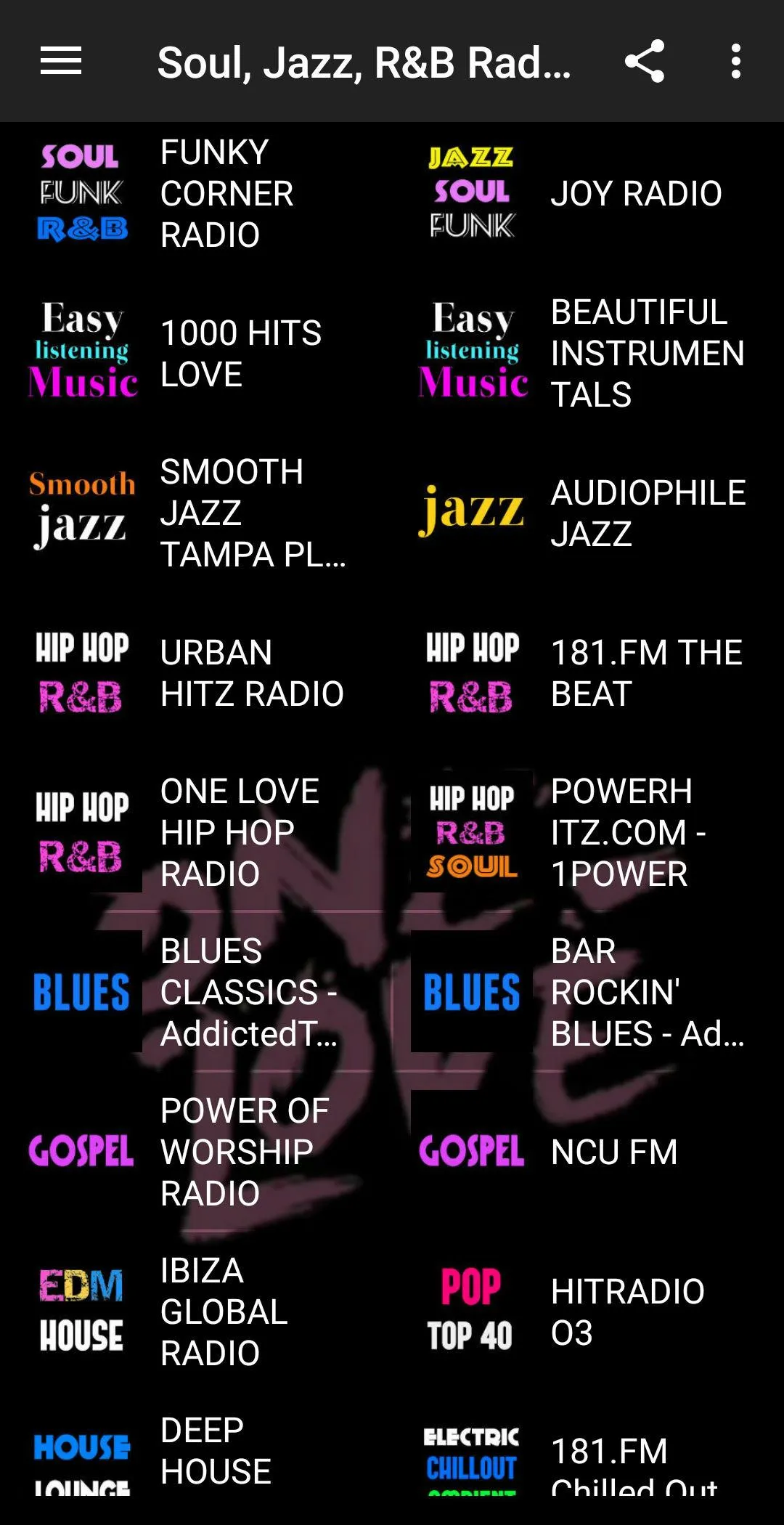 Soul, Rnb, 70's music | Indus Appstore | Screenshot