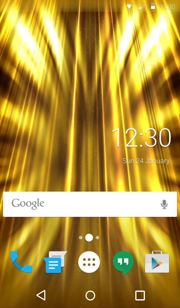 Golden Rays Animated Keyboard | Indus Appstore | Screenshot