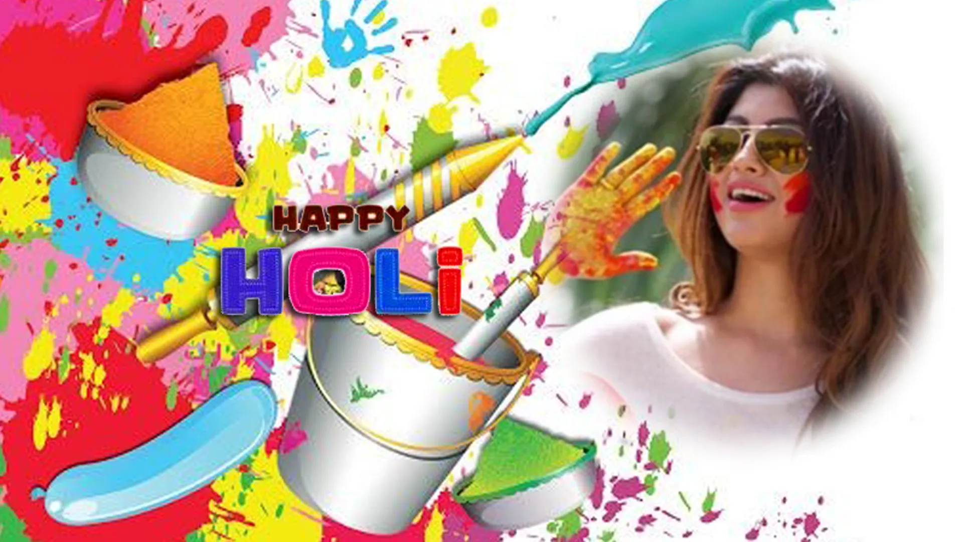 Happy holi photo frame 2024 | Indus Appstore | Screenshot