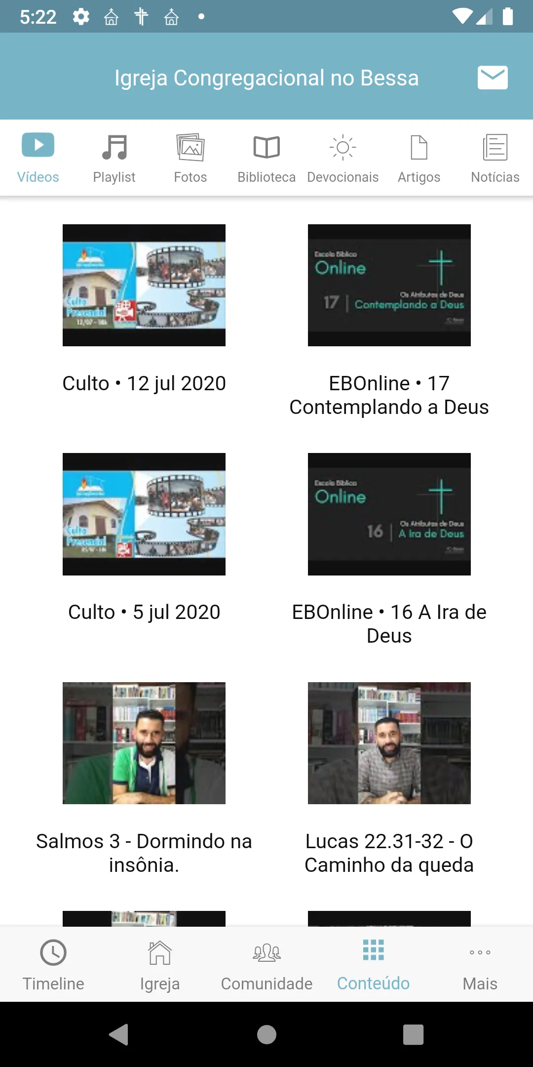 Igreja Congregacional no Bessa | Indus Appstore | Screenshot