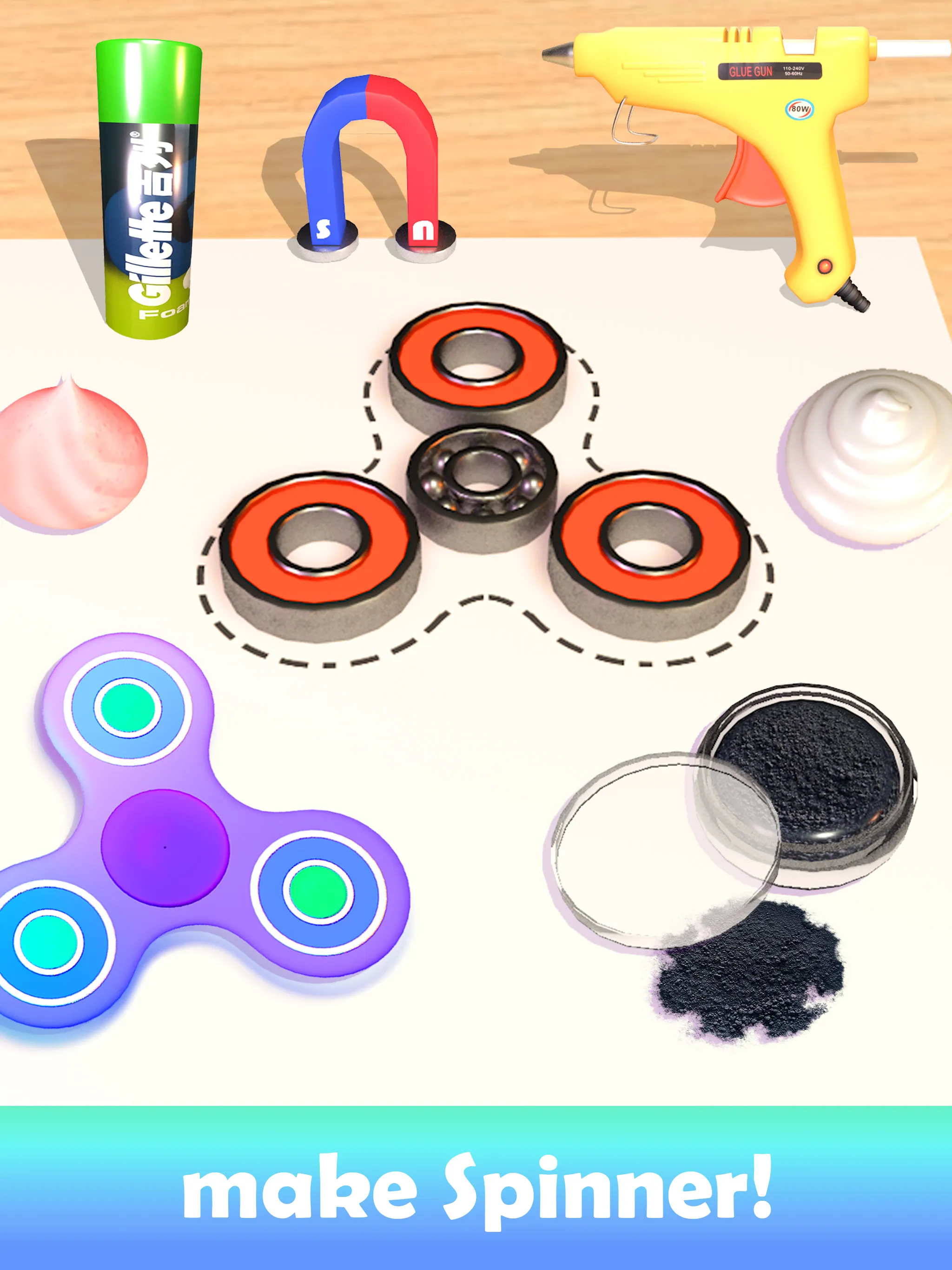 Fidget Toys Stress Relief Game | Indus Appstore | Screenshot