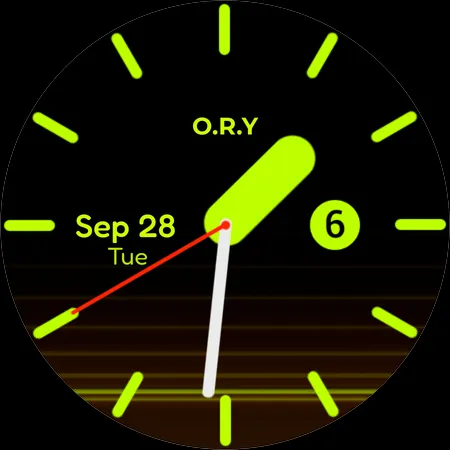 A45X Watchface | Indus Appstore | Screenshot