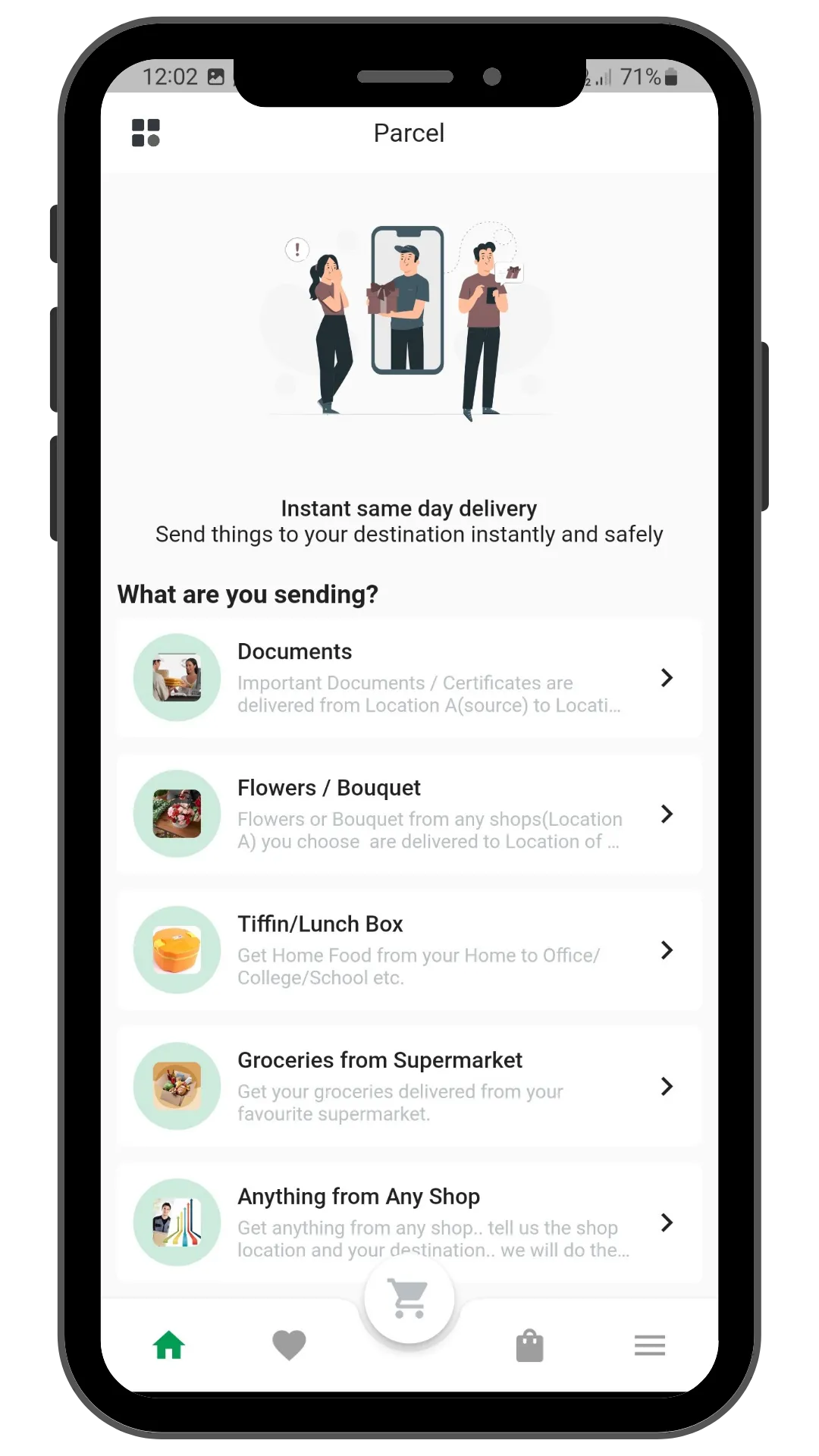 JustClick - Food Delivery App | Indus Appstore | Screenshot