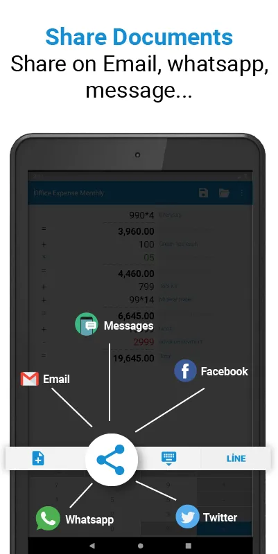 Adding Machine With Tape Calc | Indus Appstore | Screenshot