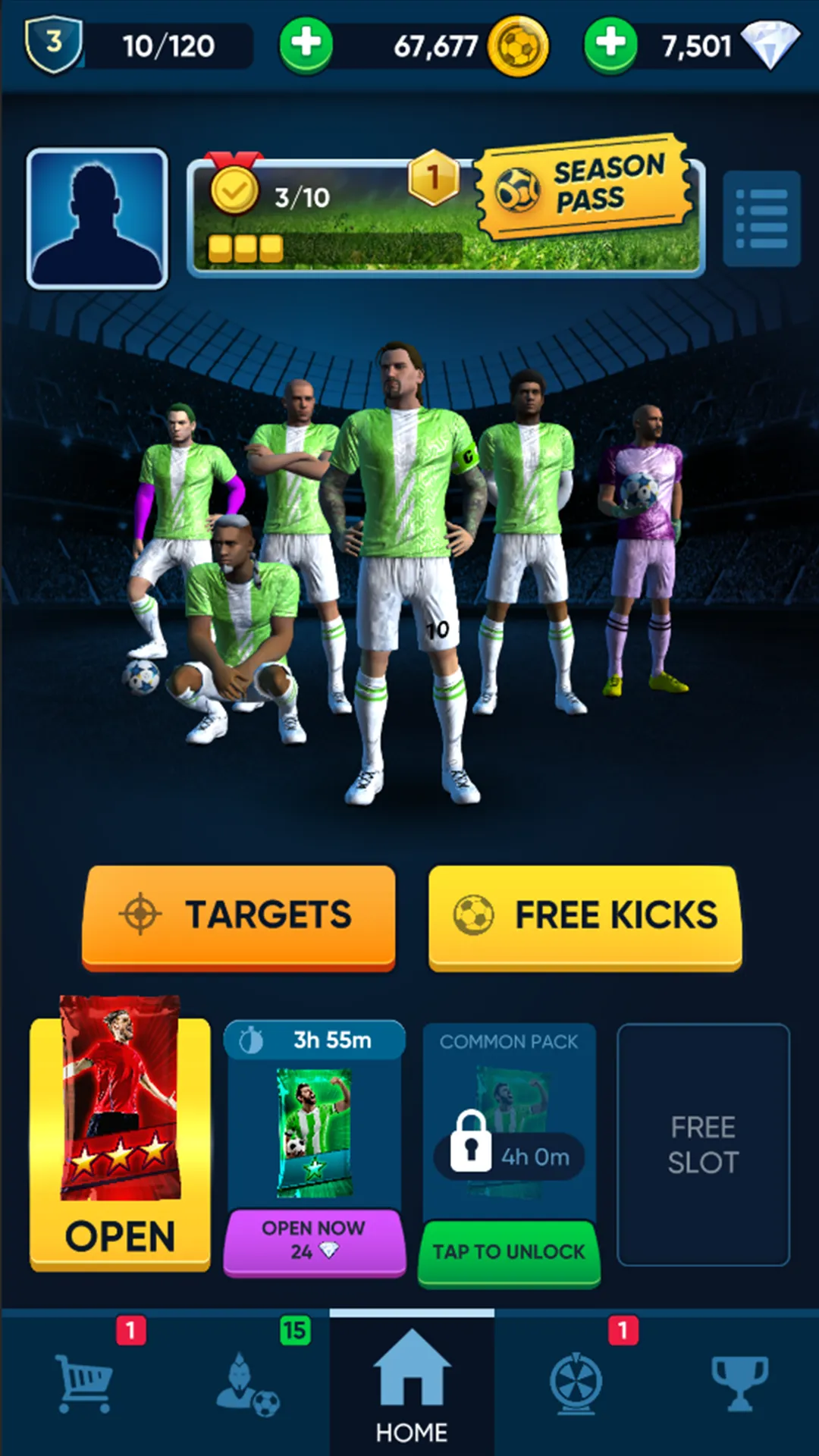 SOCCER Kicks - Stars Strike | Indus Appstore | Screenshot