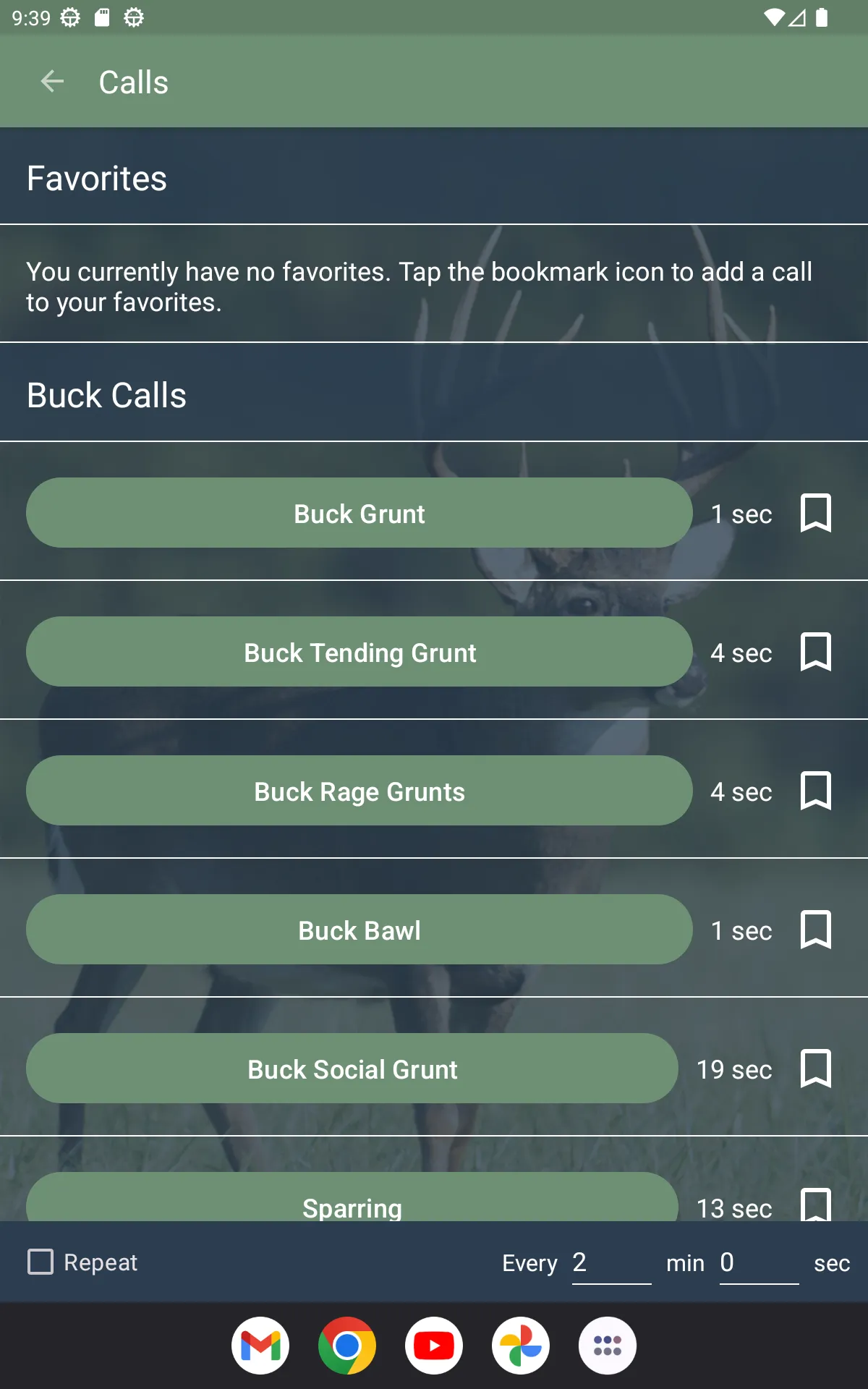 Whitetail Deer Calls | Indus Appstore | Screenshot