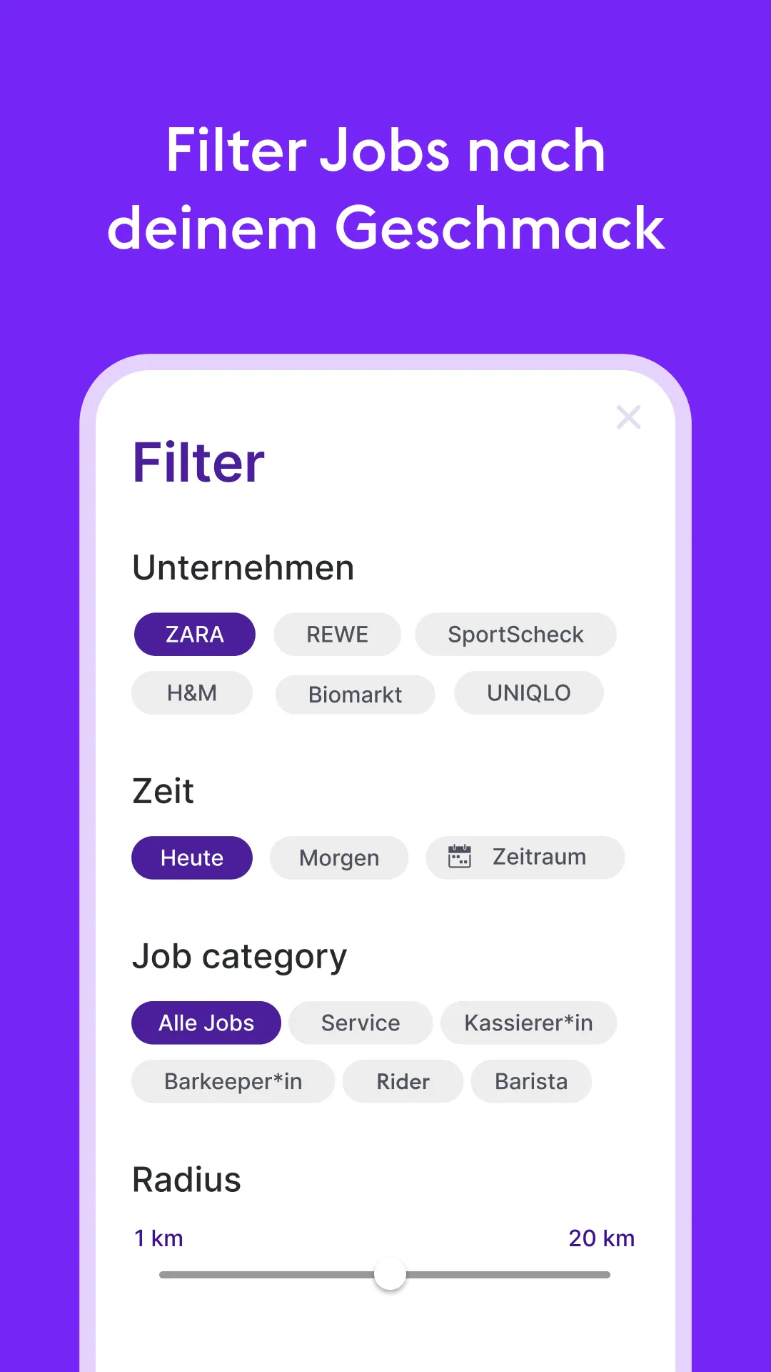Zenjob - Flexible Nebenjobs | Indus Appstore | Screenshot
