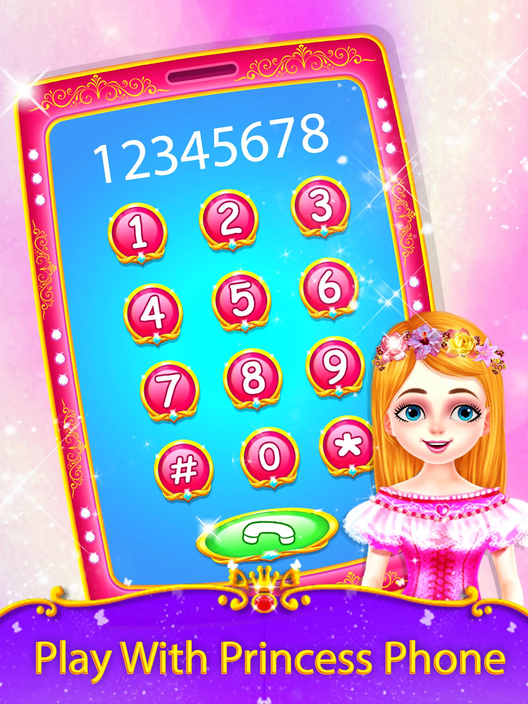 Princess Baby Phone | Indus Appstore | Screenshot