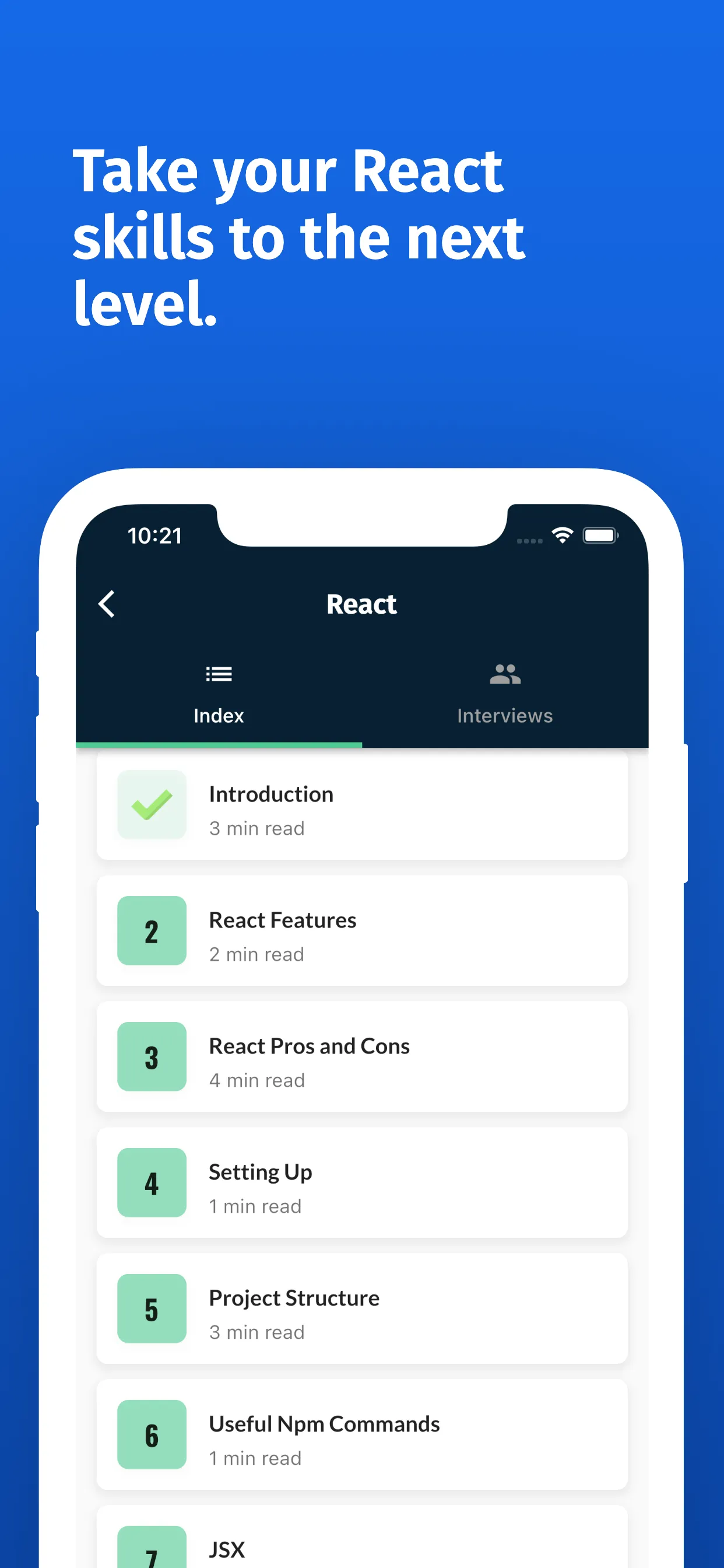 Learn React Offline - ReactDev | Indus Appstore | Screenshot