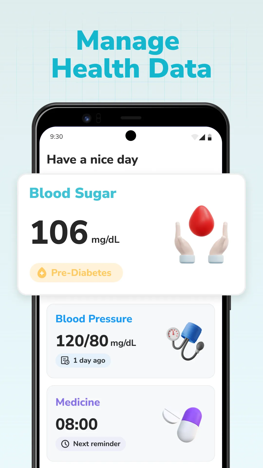 Blood Sugar & Pressure Tracker | Indus Appstore | Screenshot