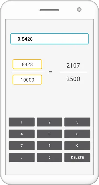 Fraction: Automatic Calculator | Indus Appstore | Screenshot