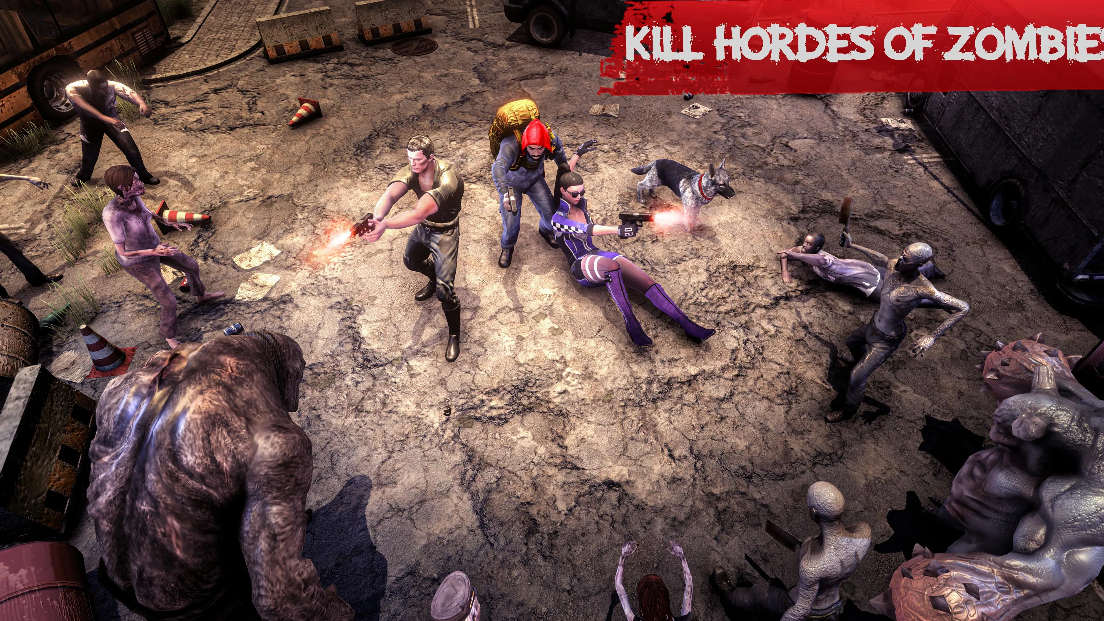 Zombie Combat: Zombie Catchers | Indus Appstore | Screenshot