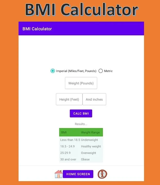 Fitness Calculator Plus | Indus Appstore | Screenshot