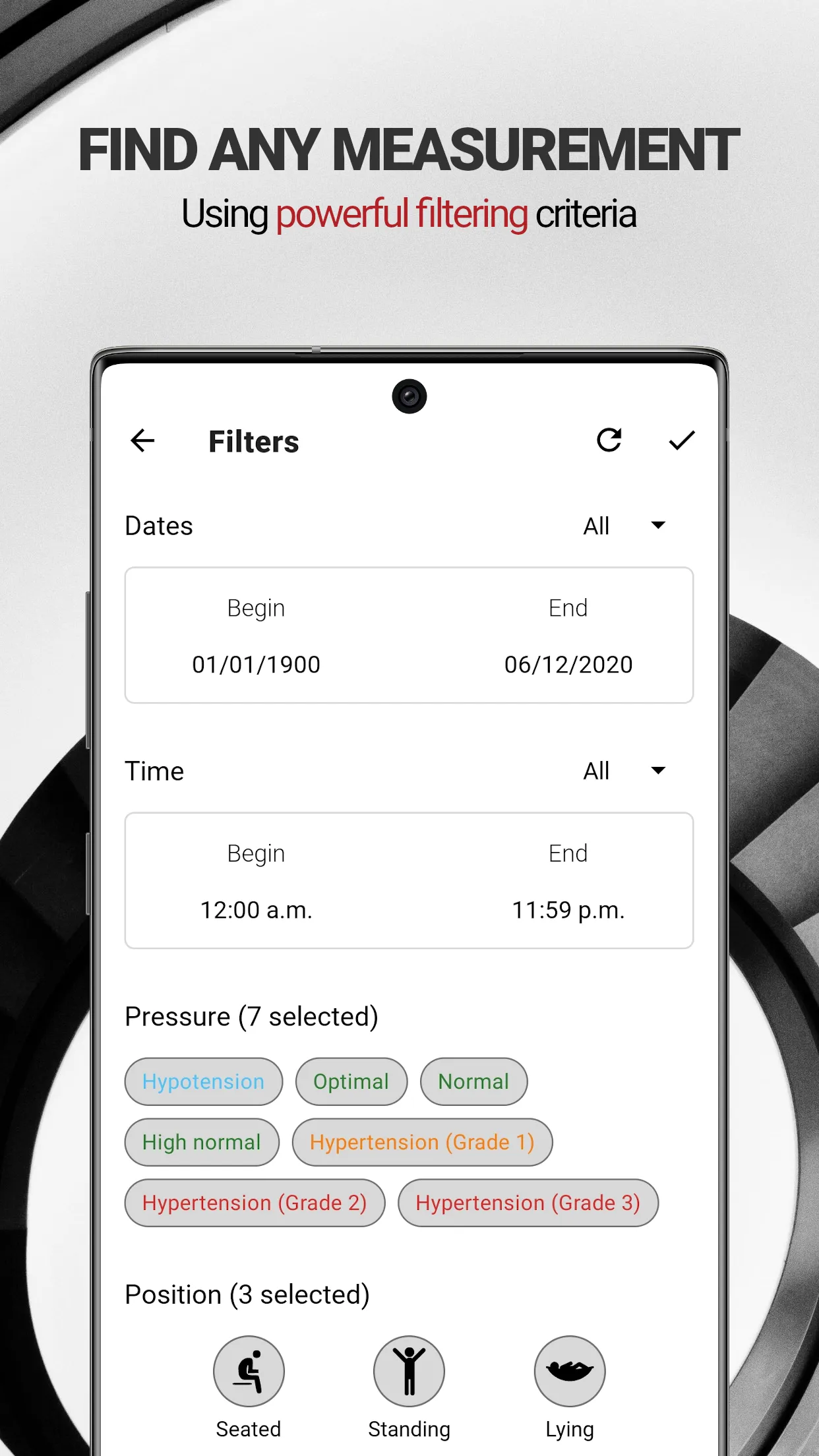 Blood Pressure App: High & Low | Indus Appstore | Screenshot