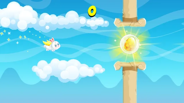 Easter Bunny Fly - Easter Game | Indus Appstore | Screenshot