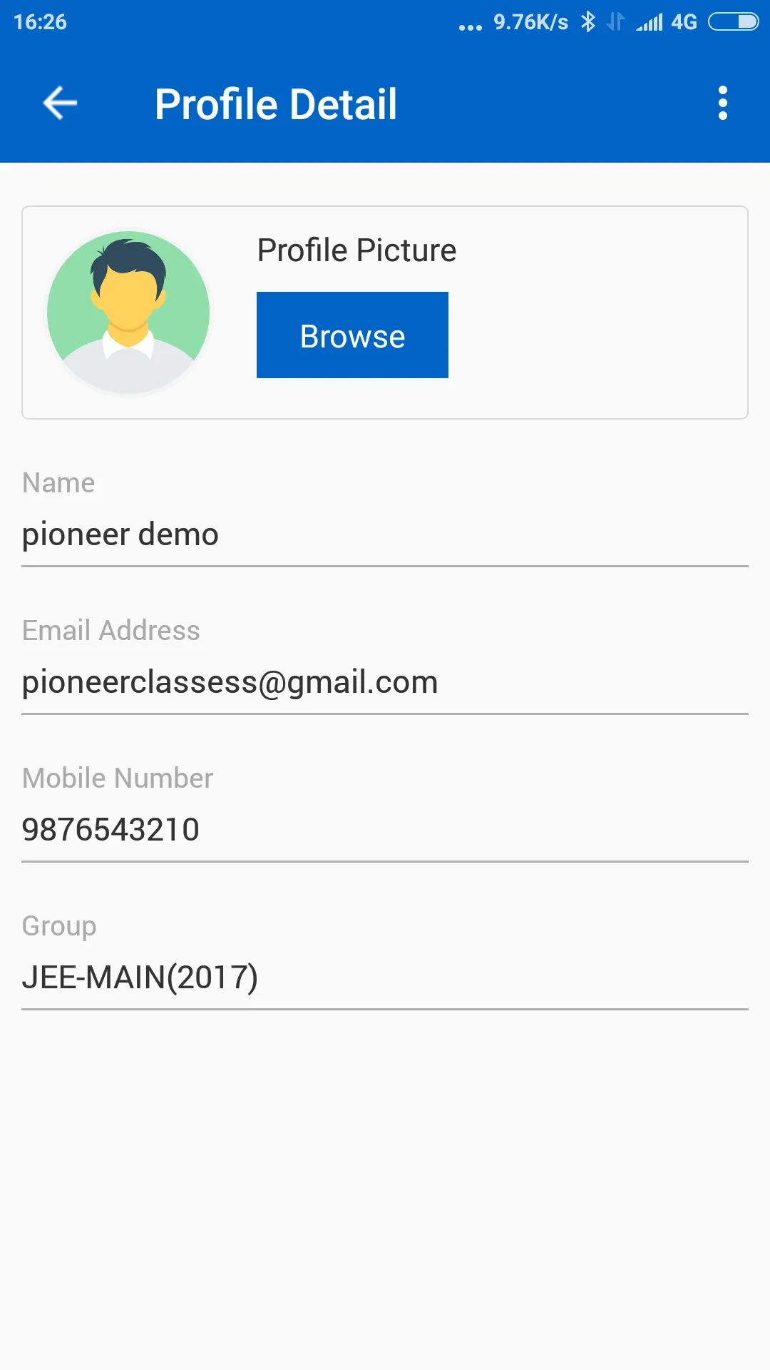 Pioneer Classes | Indus Appstore | Screenshot