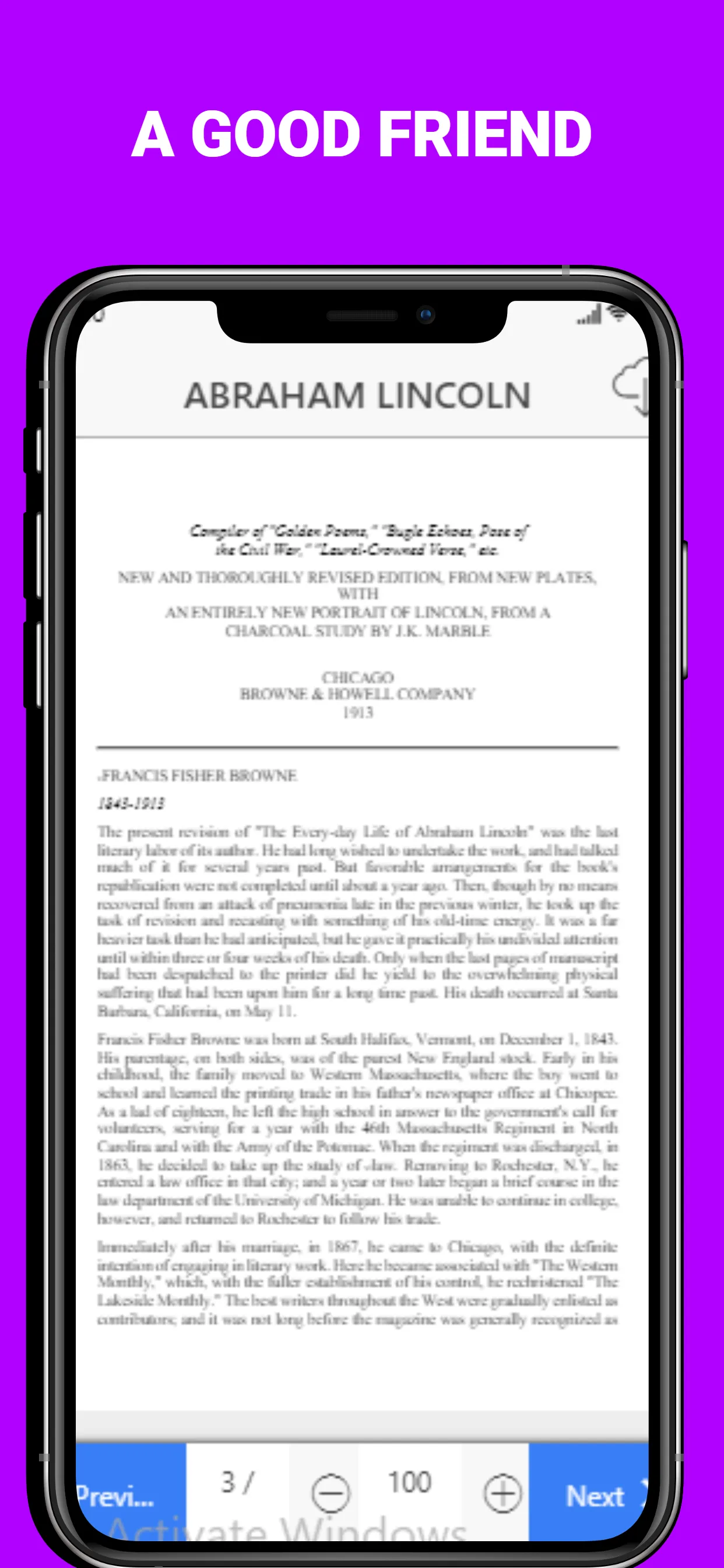 ABRAHAM LINCOLN-Books,ePub PDF | Indus Appstore | Screenshot