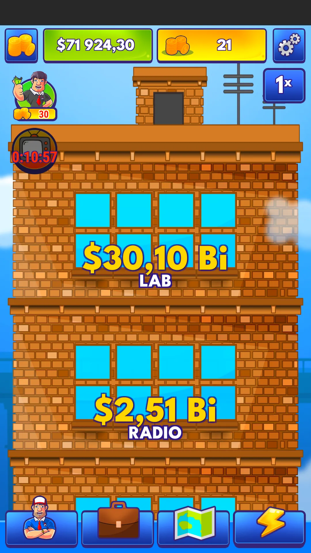 Big Money: Idle Clicker Game | Indus Appstore | Screenshot