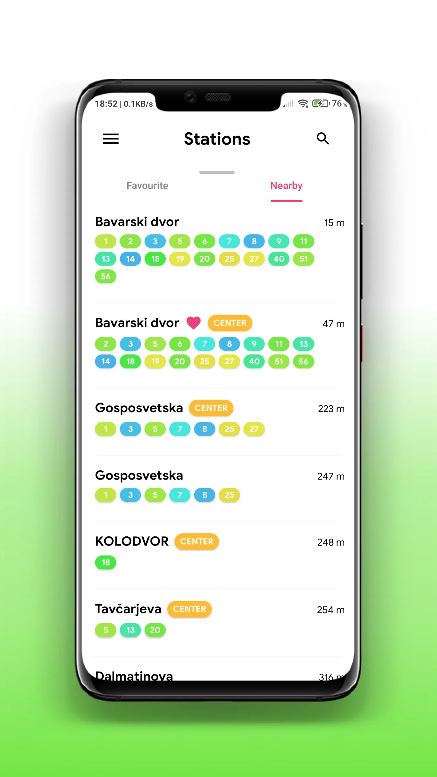 Travana (Ljubljana bus - LPP) | Indus Appstore | Screenshot