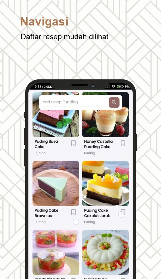 resep puding lengkap offline | Indus Appstore | Screenshot