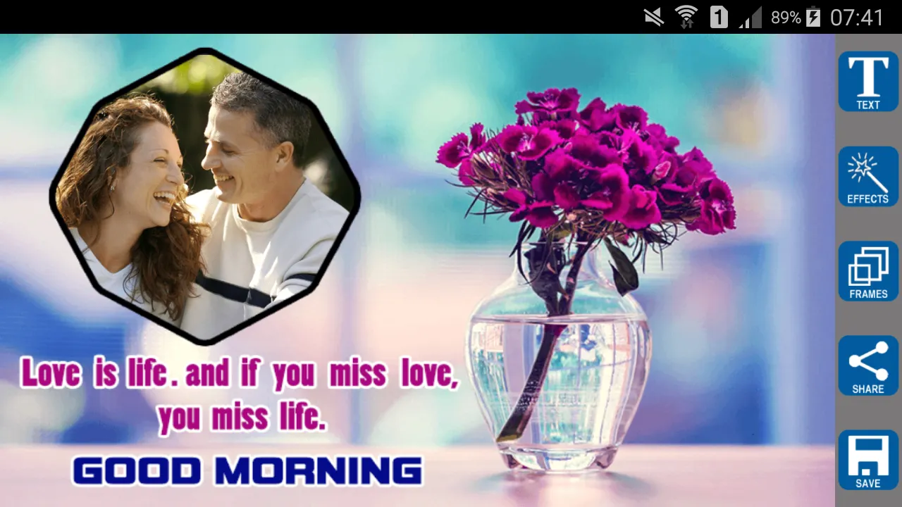 Good Morning Photo Frames | Indus Appstore | Screenshot