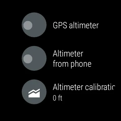 Altimeter for Wear OS watches | Indus Appstore | Screenshot