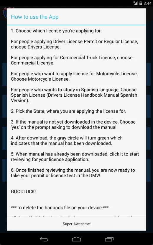 DMV Driver License Reviewer | Indus Appstore | Screenshot