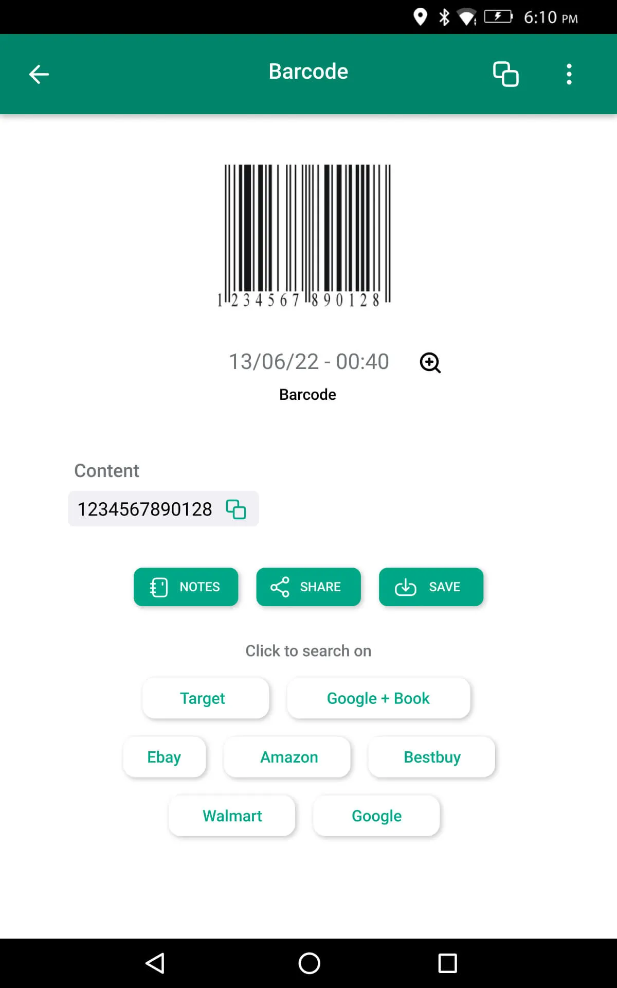 Barcode & QR code scanner | Indus Appstore | Screenshot