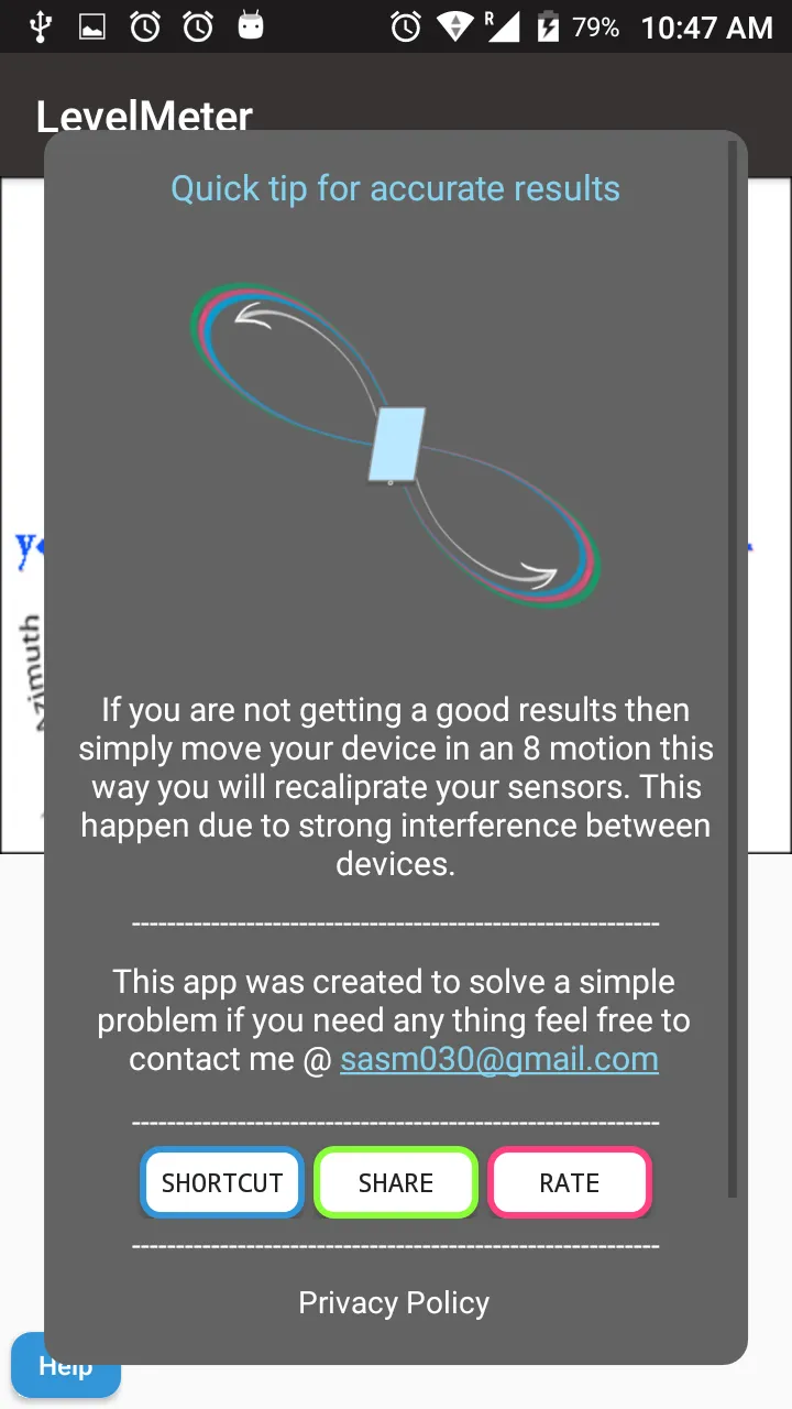 LevelMeter | Indus Appstore | Screenshot