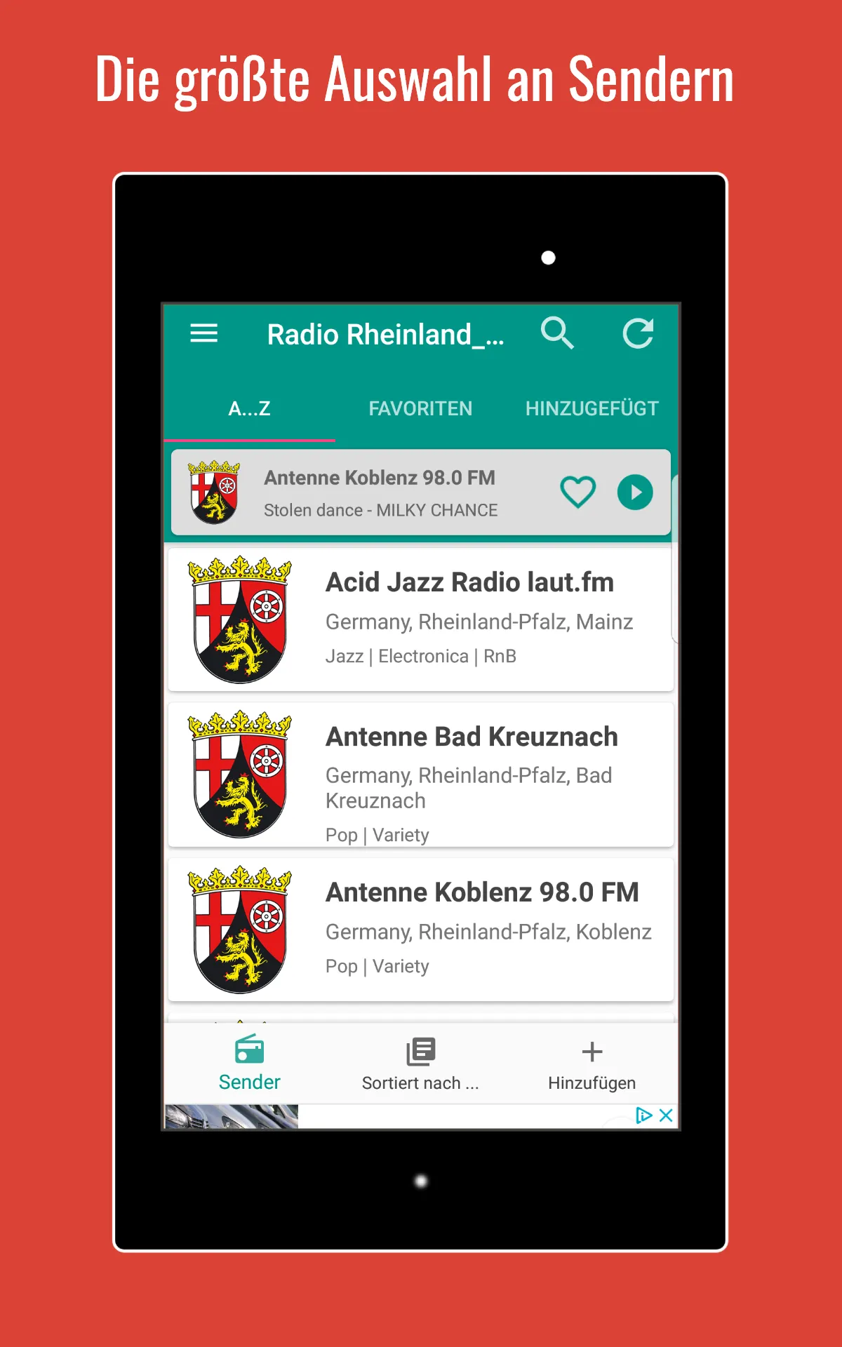 Radio Rheinland-Pfalz | Indus Appstore | Screenshot