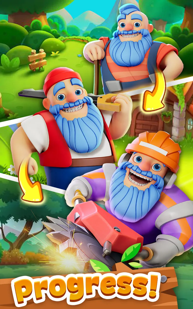 Gold Valley - Idle Lumber Inc | Indus Appstore | Screenshot