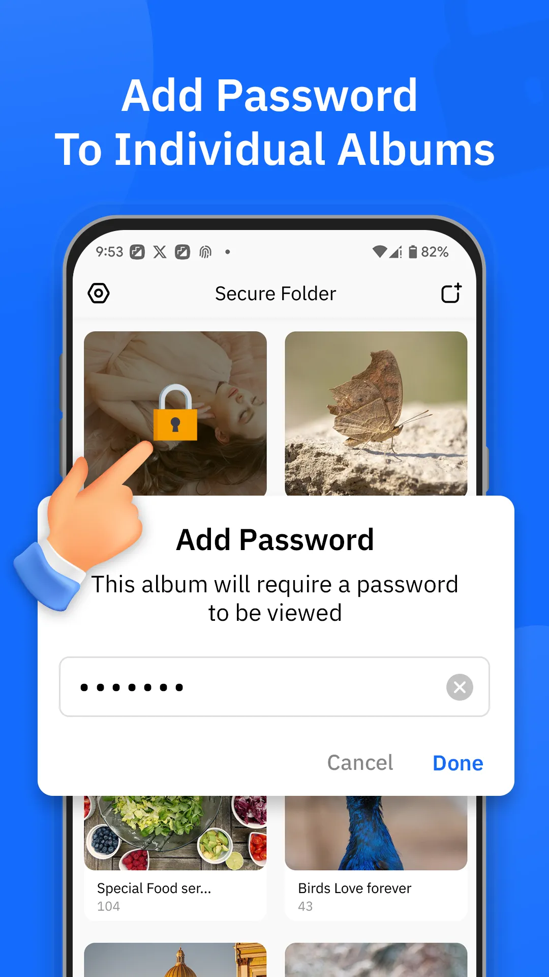 Secure Folder - Secure files | Indus Appstore | Screenshot