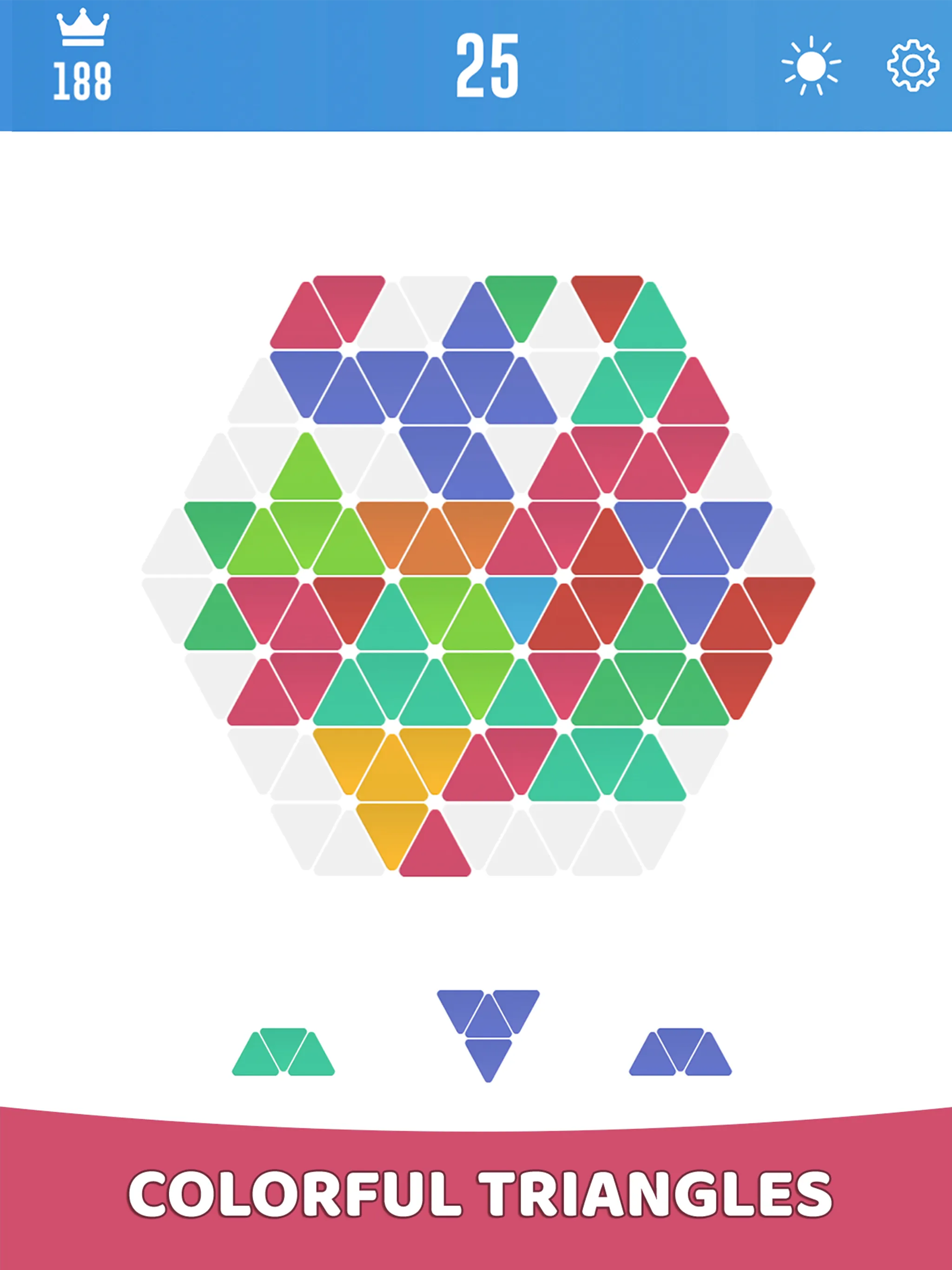 Trigon : Classic Color Puzzle | Indus Appstore | Screenshot