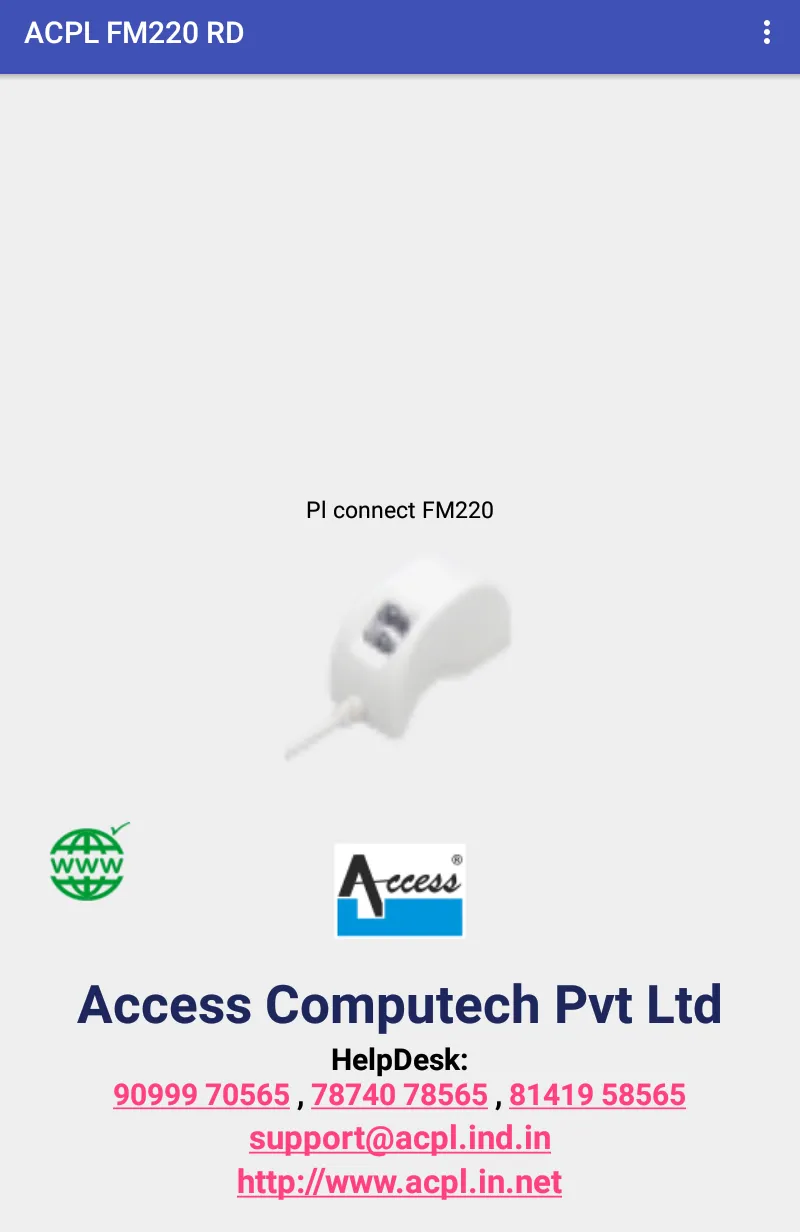 ACPL FM220 Registered Device | Indus Appstore | Screenshot