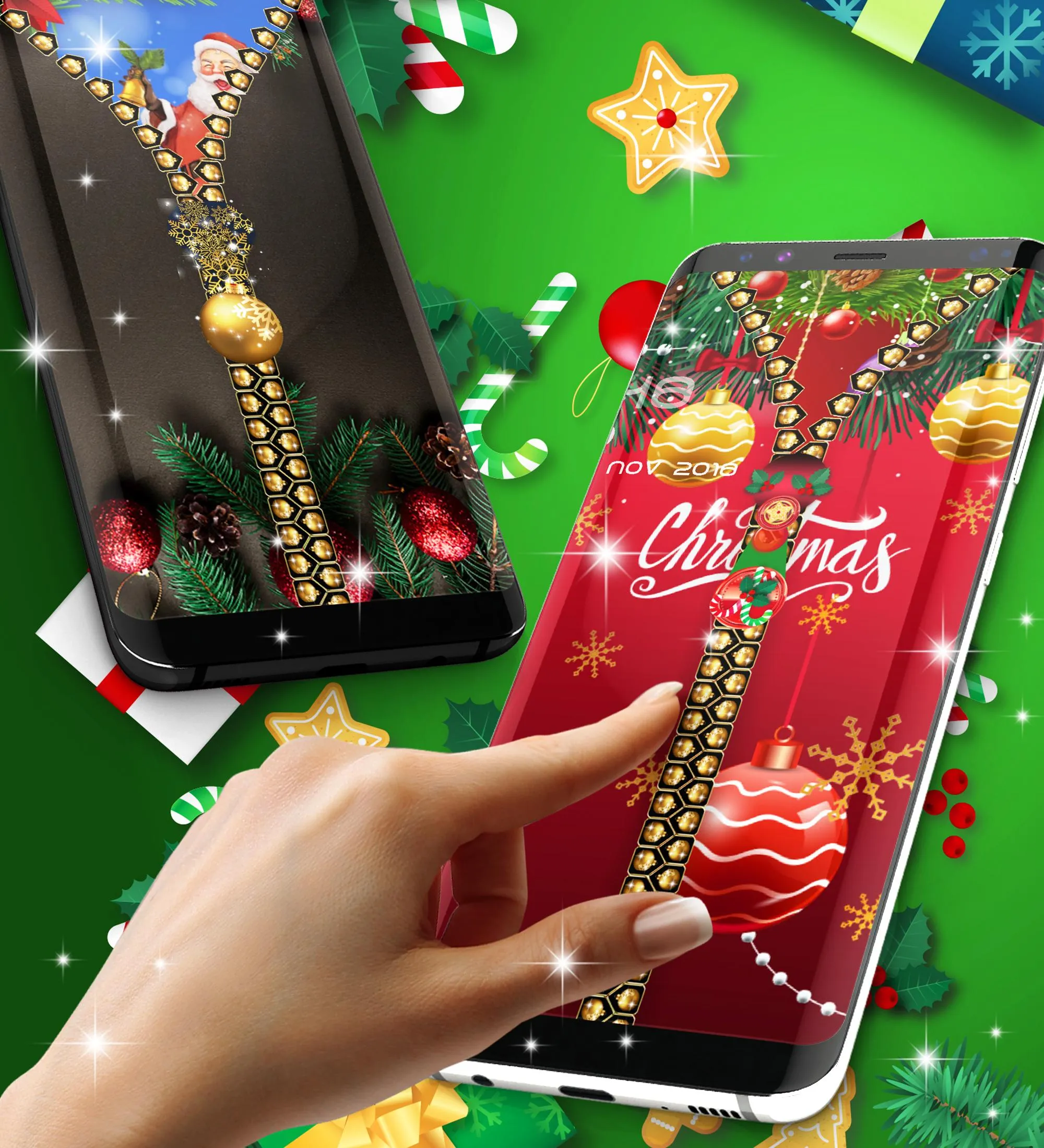 Christmas lock screen | Indus Appstore | Screenshot