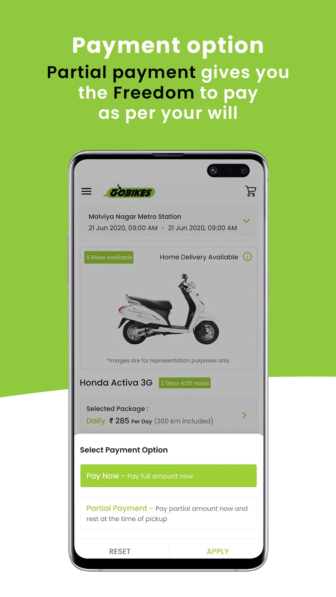 GoBikes - Bike Rentals | Indus Appstore | Screenshot