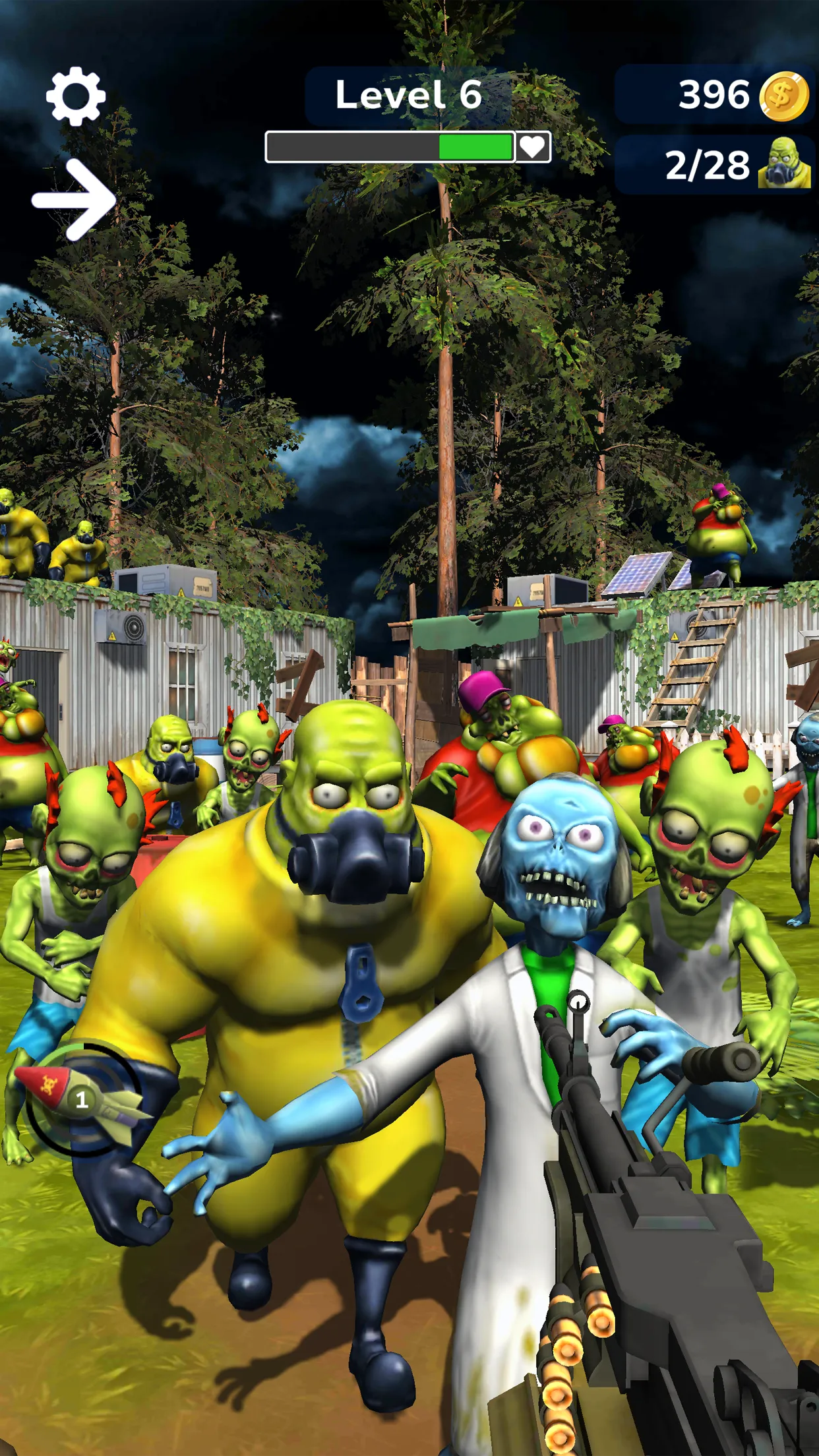Tower Gunner: Zombie Shooter | Indus Appstore | Screenshot