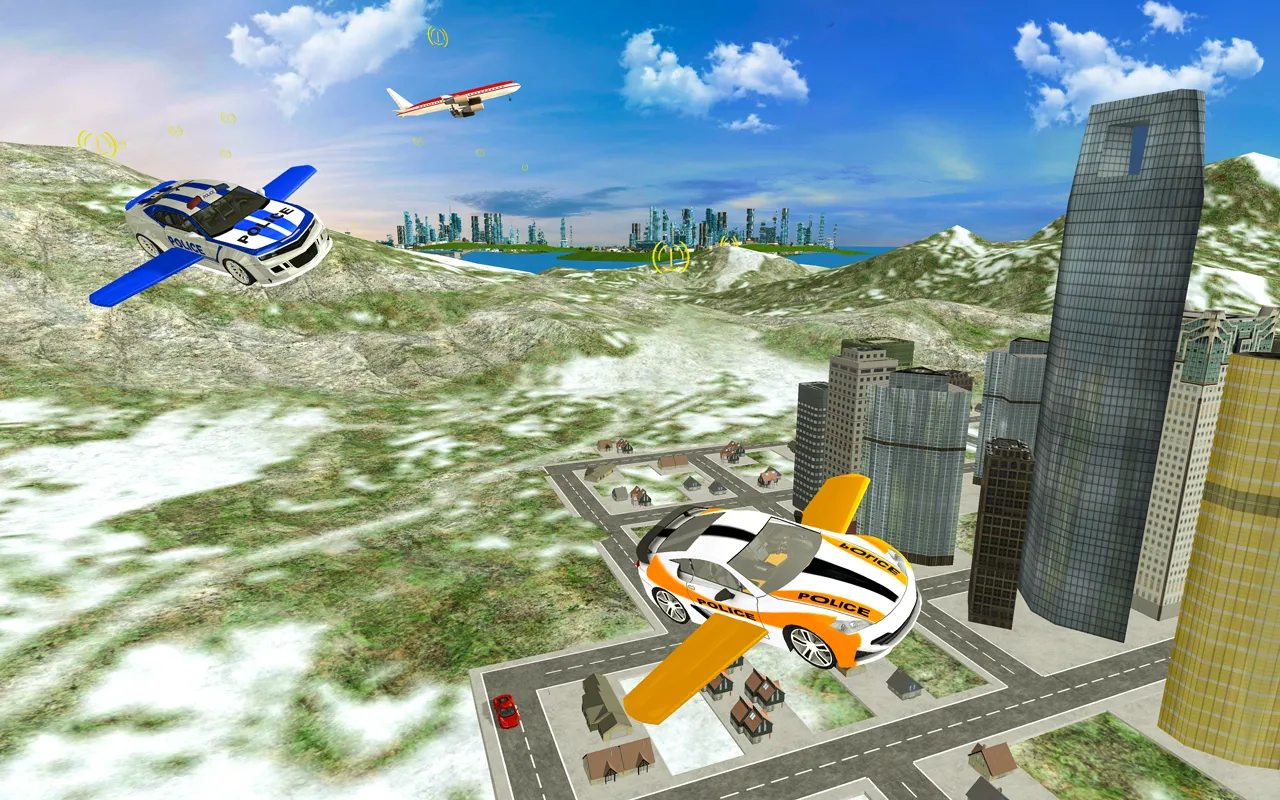 Drive Real Police Flying Car | Indus Appstore | Screenshot