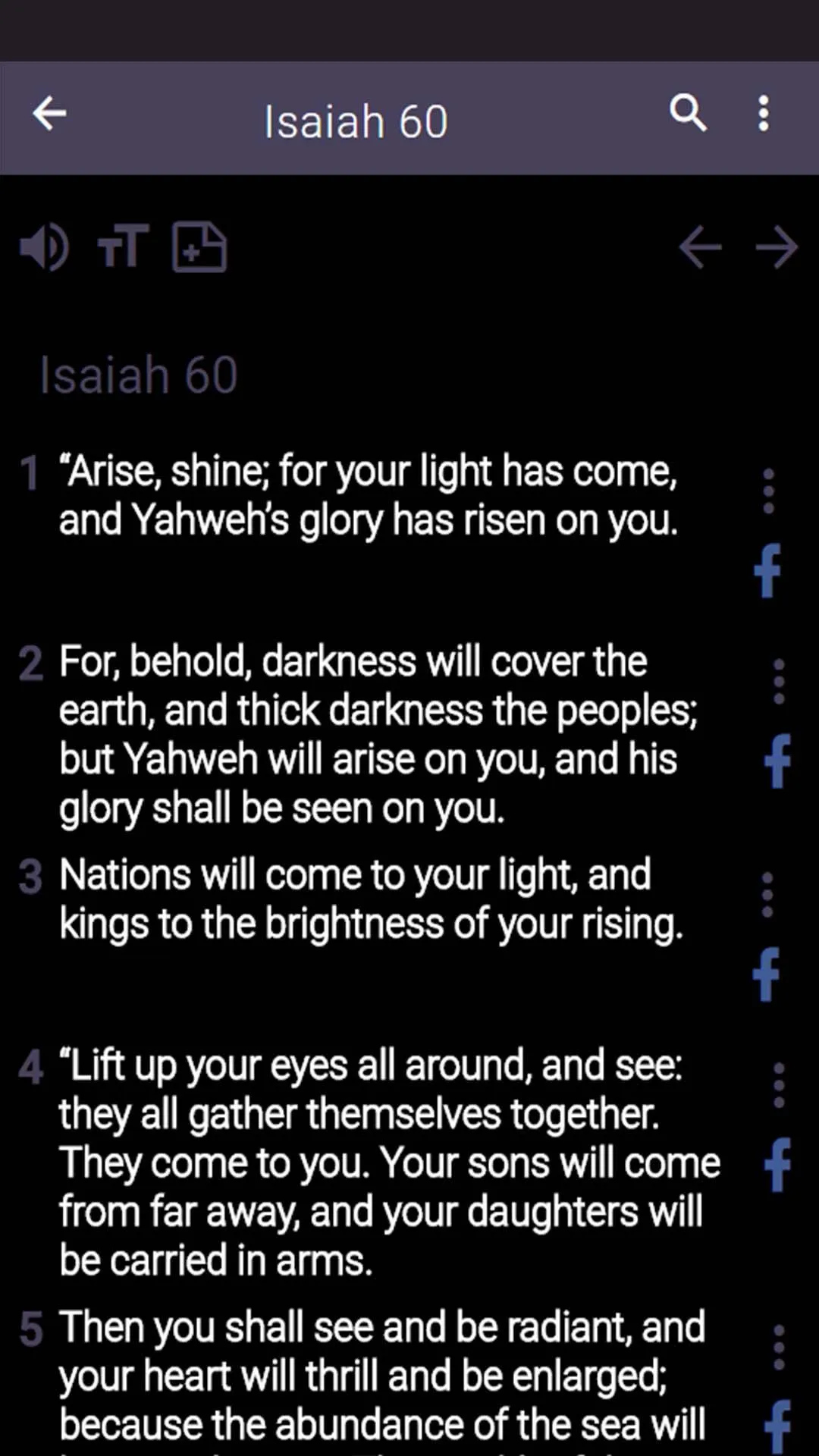 Bible book in English | Indus Appstore | Screenshot