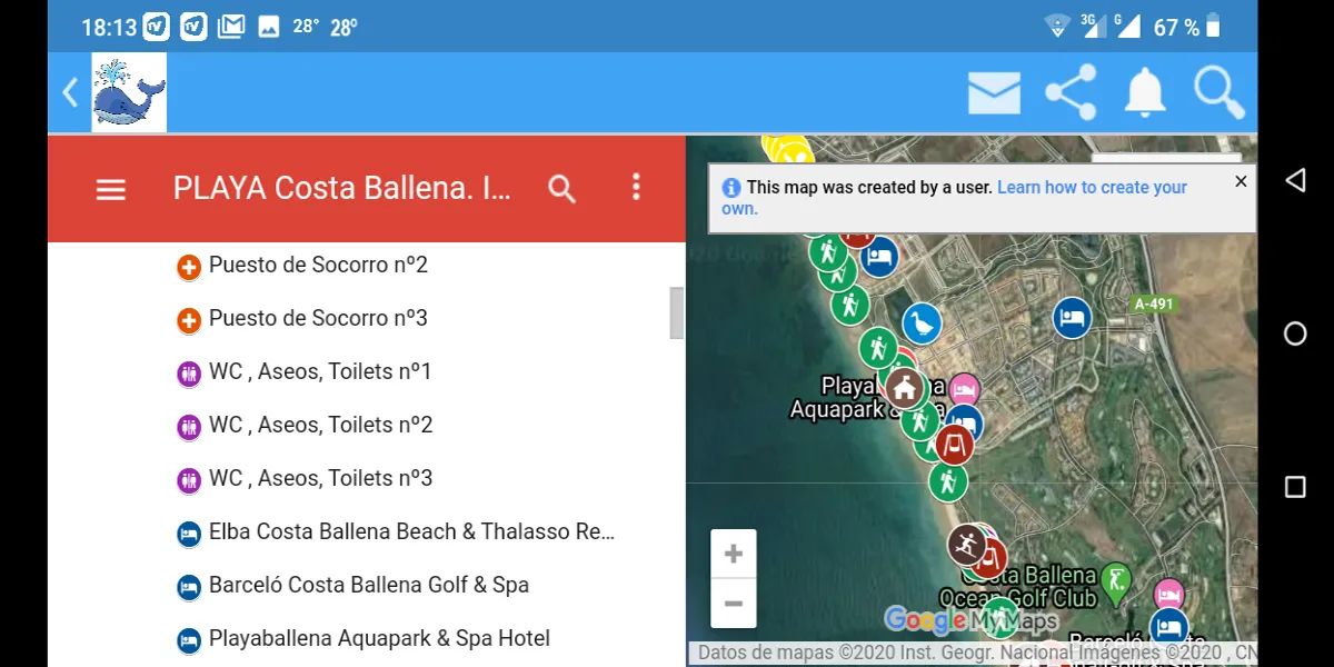 Costa Ballena. Playa, Turismo, | Indus Appstore | Screenshot