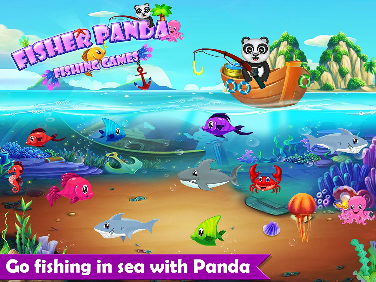 Fisher Panda - Fishing Games | Indus Appstore | Screenshot