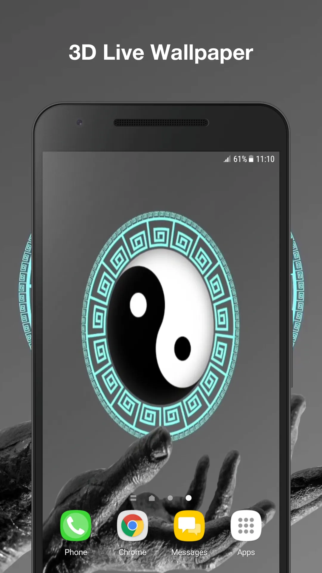 Yin Yang Live Wallpaper | Indus Appstore | Screenshot