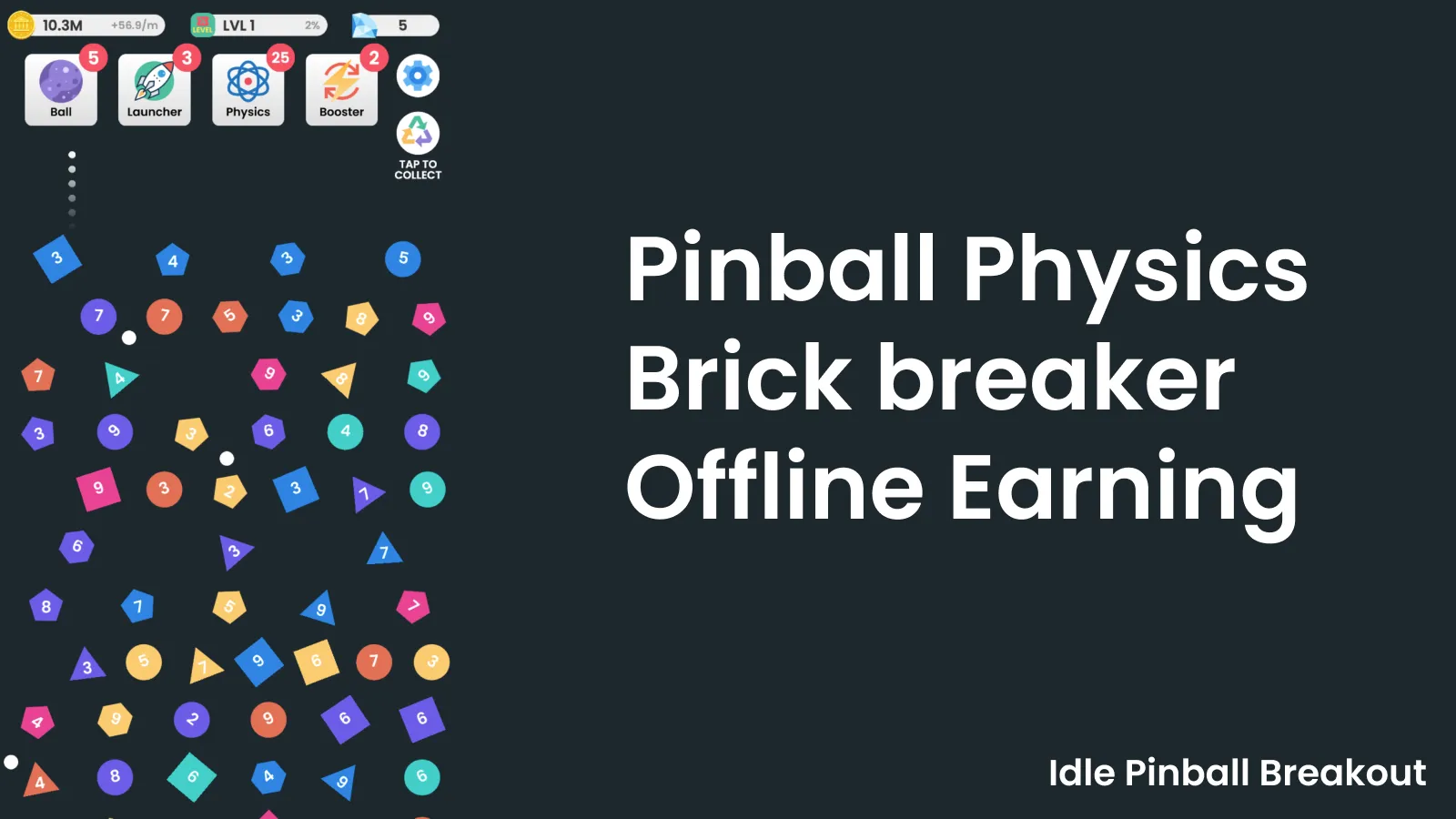 Idle Pinball Breakout - Brick  | Indus Appstore | Screenshot