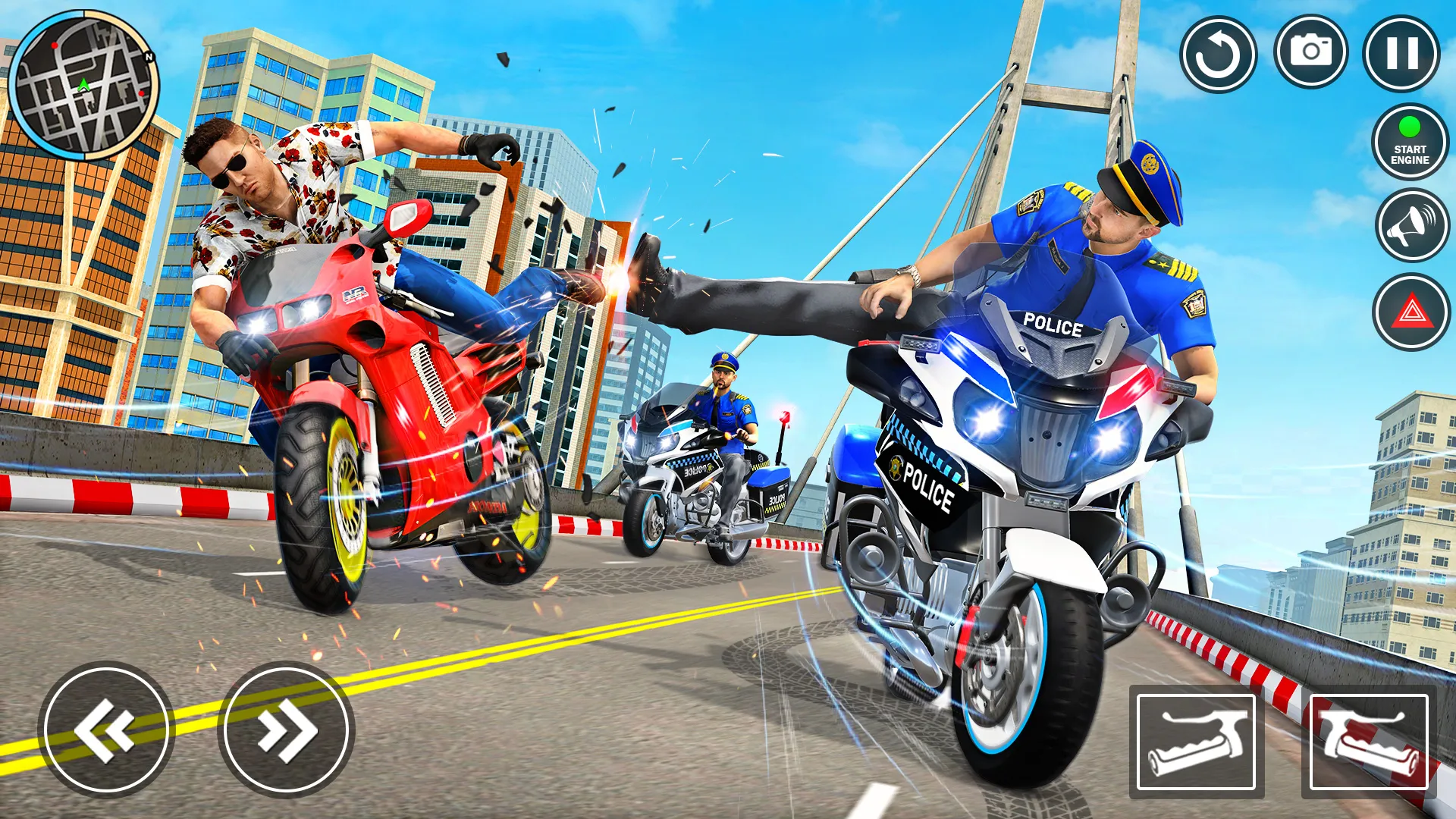 Indian Bike Crime Chase Games | Indus Appstore | Screenshot