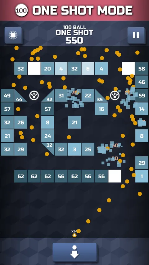 Bricks breaker(Shoot ball) | Indus Appstore | Screenshot