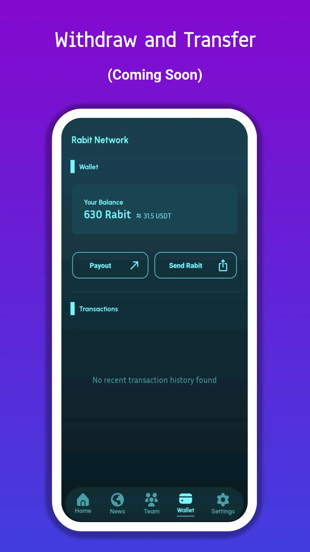 Rabit Network | Indus Appstore | Screenshot