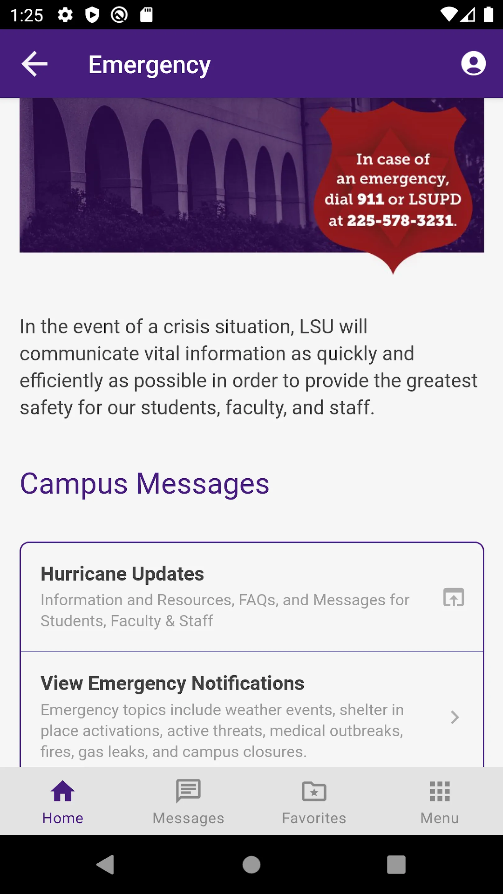 LSU Mobile | Indus Appstore | Screenshot